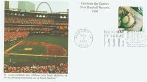 #3191a 2000 33c New Baseball Records Mystic First Day Cover