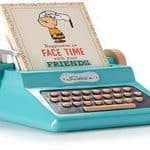 Hallmark Peanuts Typewriter Sentiment Holder