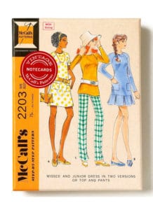 McCall's Vintage Patterns Notecards