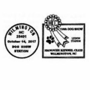 Hanover Kennel Club Dog Show Pictorial Postmark