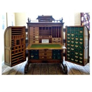 Wooton Victorian Antique Desk Barnardo