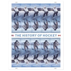 The History of Hockey New Forever Stamp USPSStamps