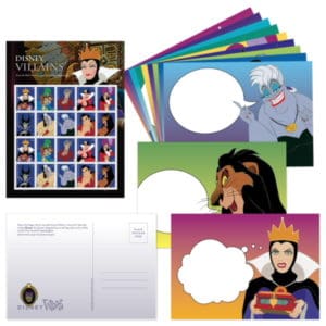 Finding Disney Villains Postcard Set 475466-Z0