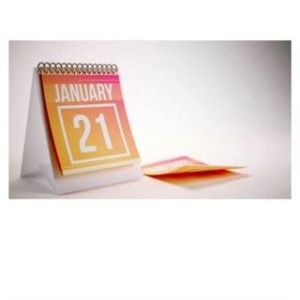 January 21 Calendar Text