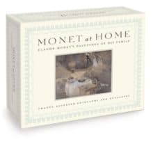 November & Claude Monet Postcard Book