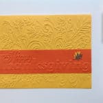 Read more about the article Elegant Thanksgiving Embossed Handmade Card by UpliftExpress