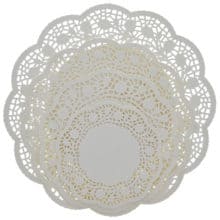 Wrapping Up Christmas Dazzling Dollar Doilies