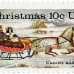 Read more about the article Currier and Ives 1974 Christmas stamp