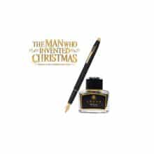 The Man Who Invented Christmas & Cross Fountain Pen