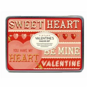 Cavallini Valentines Sets Vintage Mailing Set