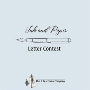 J Peterman Letter Writing Contest! - "Ink and Paper Letter Contest"