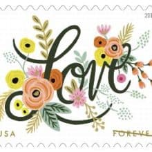 Love Flourishes and Meyer Lemons Stamps