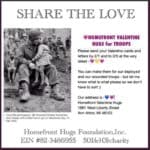 Read more about the article Sending Homefront Valentine Hugs for Troops