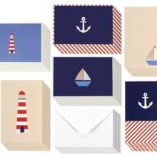 Best Paper Greetings Nautical Notecards