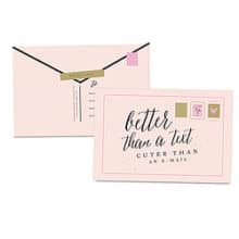 Better Than A Text Postcard Set Ginger P. Designs