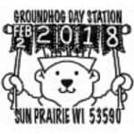 Groundhog Day 2018 Pictorial Postmark