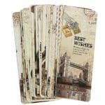 Vintage Retro Bookmarks Set