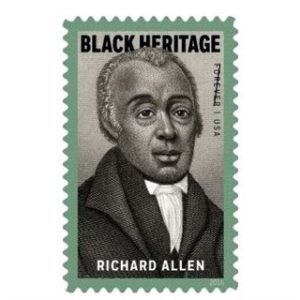 This image of Richard Allen USPS Stamp 473500 is among thev Upcoming Retiring USPS Stamps March 31, 2018