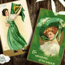 St Patricks Day Digital Collage Sheet Printable