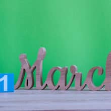 March 2018 AnchoredScraps Daily Blog Recap