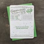 Read more about the article GARDEN-GRAMS® cards greetings that grow