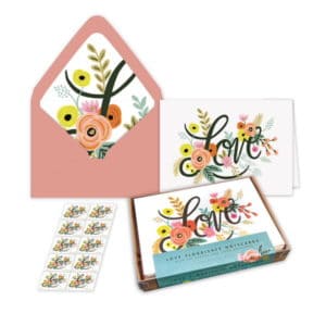 USPS Love Flourishes Notecards