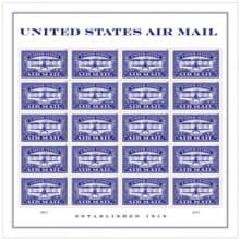 United States Air Mail Blue Forever Stamp