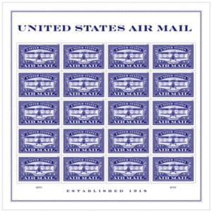 United States Air Mail Blue Forever Stamp