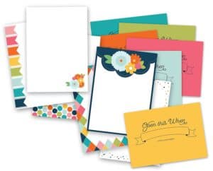 Polka Dot Paper Company: Open this When Stationery Set