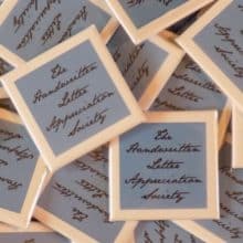 The Handwritten Letter Appreciation Society
