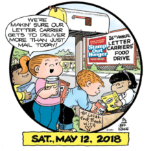 Stamp Out Hunger Food Drive 2018 on May 12th