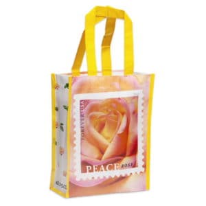 843129-Z0 peace rose tote bag small