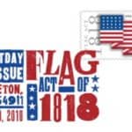 Digital Color Postmark Flag Act of 1818