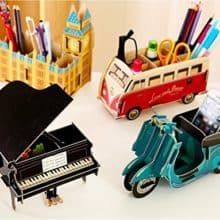 GMissT DIY Pen Pencil Holder Stationery Organizer