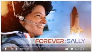 Sally Ride Forever Stamp USPS Tribute YouTube Screenshot