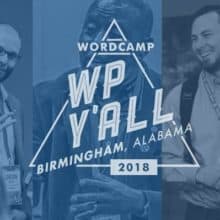 On presenting at upcoming WordCamp Birmingham 2018