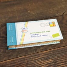 Lea Redmond’s Letters For The Year letter writing book
