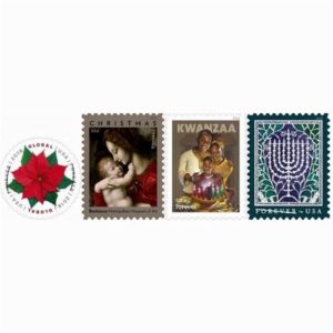 2018 Holiday USPS Forever Stamps