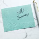 Uplift Express Hello Summer Starfish note cards set