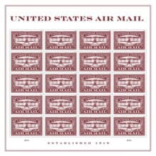 United States Air Mail Red Forever Stamp (Think 2 of 2)
