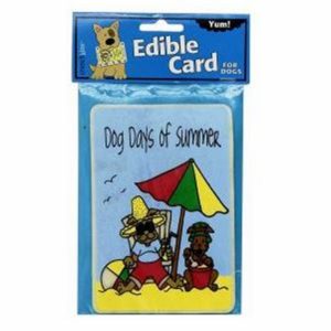 Dog Days Of Summer Edible Crunch Card