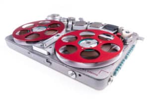 reel to reel audio tape recorder