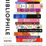 Bibliophile Notes 20 Different Notecards & Envelopes