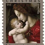 2018 USPS Madonna and Child by Bachiacca Forever Stamp