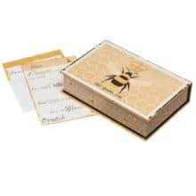 The Gratitude Box Queen Bee Stationery Set
