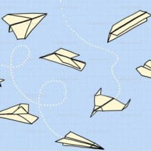 Call for Letter Writing Paper Aeroplanes for Christmas Tree Festival from The Handwritten Letter Appreciation Society