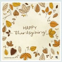 Happy Thanksgiving 2018