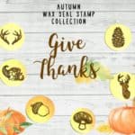 LetterSeals Autumn Wax Seal Stamp Collection