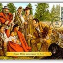 2005 Lewis and Clark Commemorative Cover First Vote Allowed to All