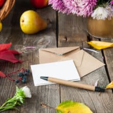 AnchoredScraps November 2018 Letter Writing Blog Recap